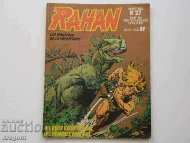 "Rahan" 27 with a small absence - December 1977, Rahan