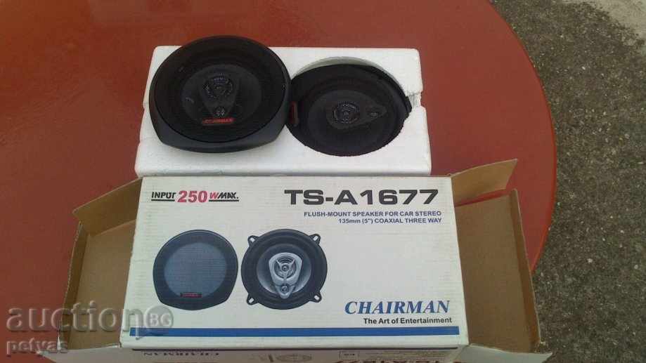Car Speakers TS-A1677 5 ", 3-Way, 250w with price 32.50 BGN | € 16.62 Car Speakers TS-A1677 5 ", 3-Way, 250w with price 32.50 BGN | € 16.62
