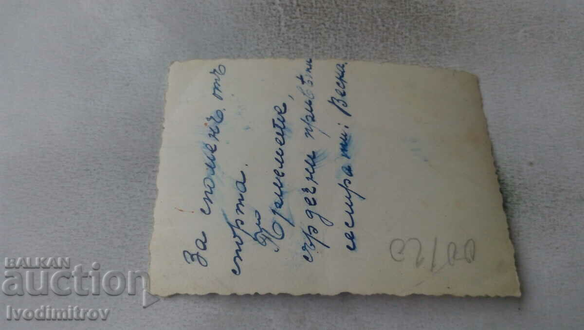 Photo Young woman with a retro bicycle with price 0.85 BGN | € 0.43