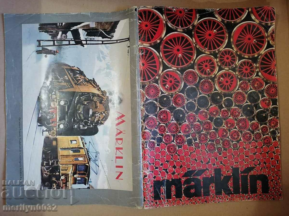 Revista veche germană Marklin