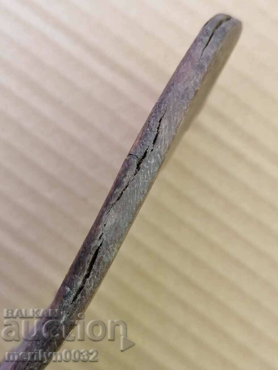 160 year old buffalo horn horse mane comb - 6 160 year old buffalo horn horse mane comb - 6