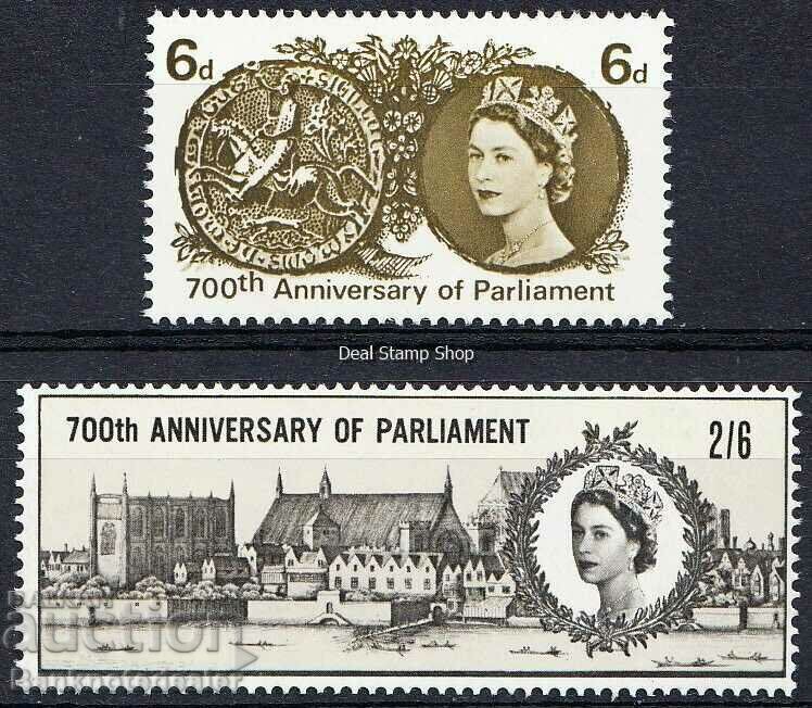 GB 1965 700η επέτειος. της Βουλής SG663-4