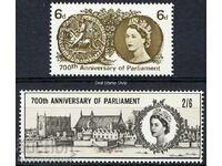 GB 1965 700η επέτειος. της Βουλής SG663-4