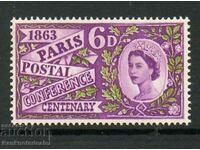 GB 1963 PARIS POSTAL CONFERENC -SG 636p - MNH NO 2