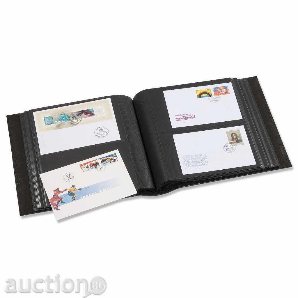 Album pentru 200 de plicuri prima zi (FDC) cu casetă de lux - Leuchtturm / 4499 cu preț € 42.89 | 83.89 BGN