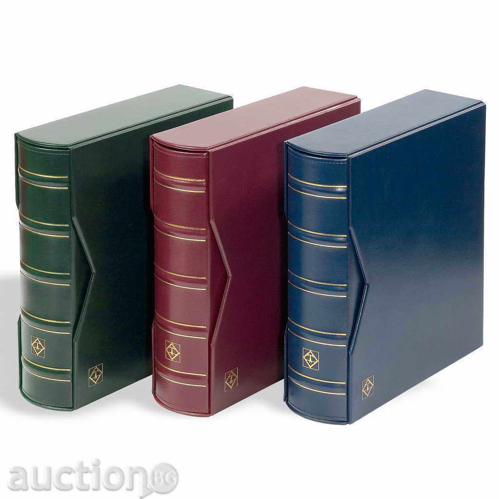 Album for 200 FDC with luxury cassette - Leuchtturm / 3999