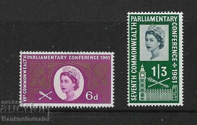 GB. 1961 PARLIAMENTARY CONFERENCE - FULL SET