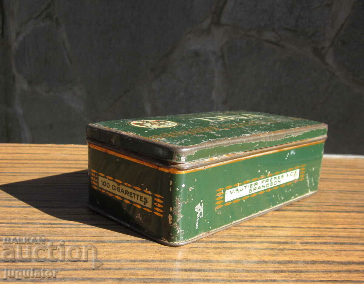old antique metal sheet cigarette case cigarette box - 6 old antique metal sheet cigarette case cigarette box - 6