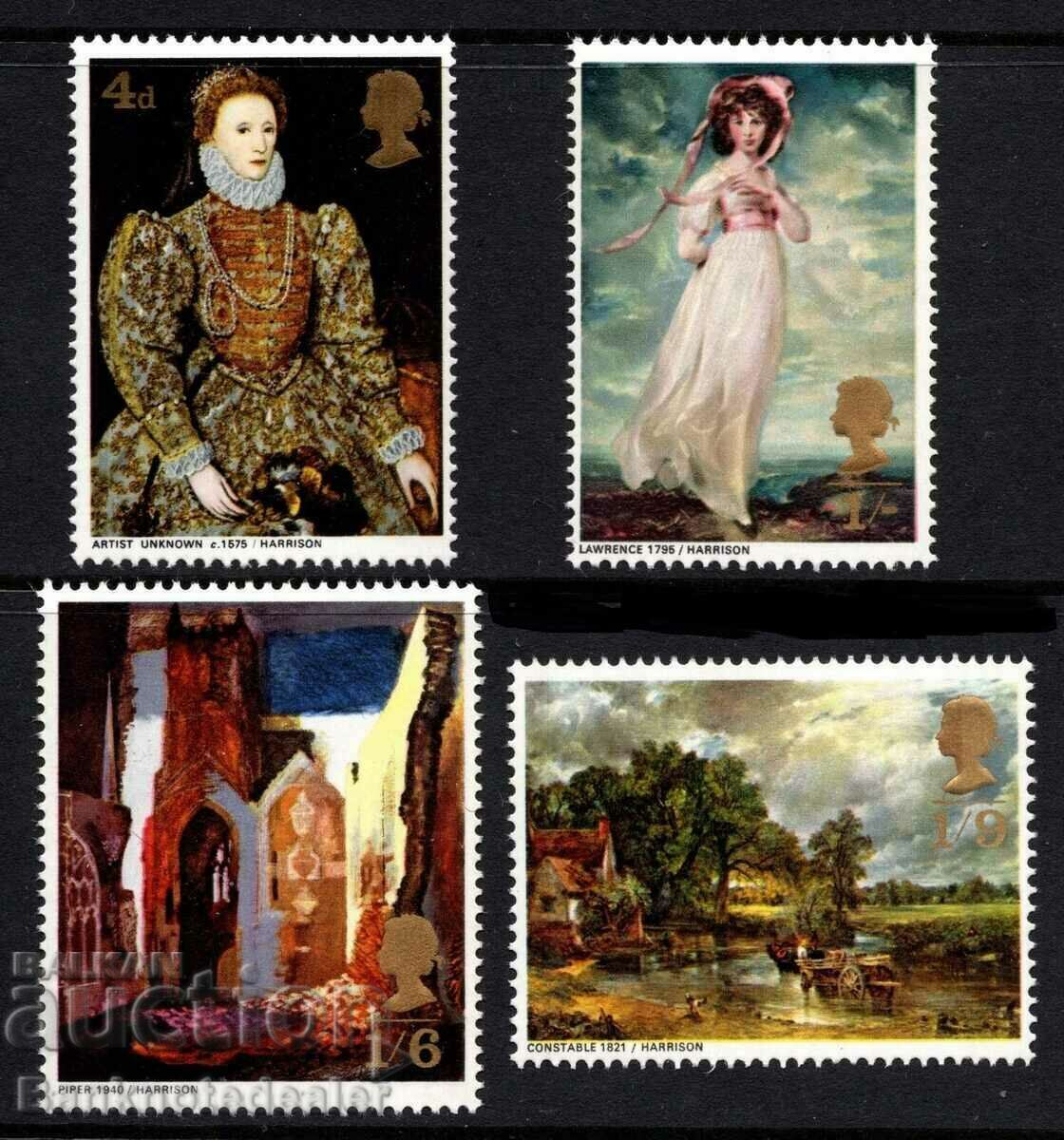 GB 1968 British Paintings SG771 - SG774 Set complet NO2