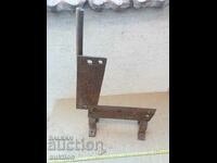 OLD MASSIVE FORGED GUILOTINE, SALAD TOOL