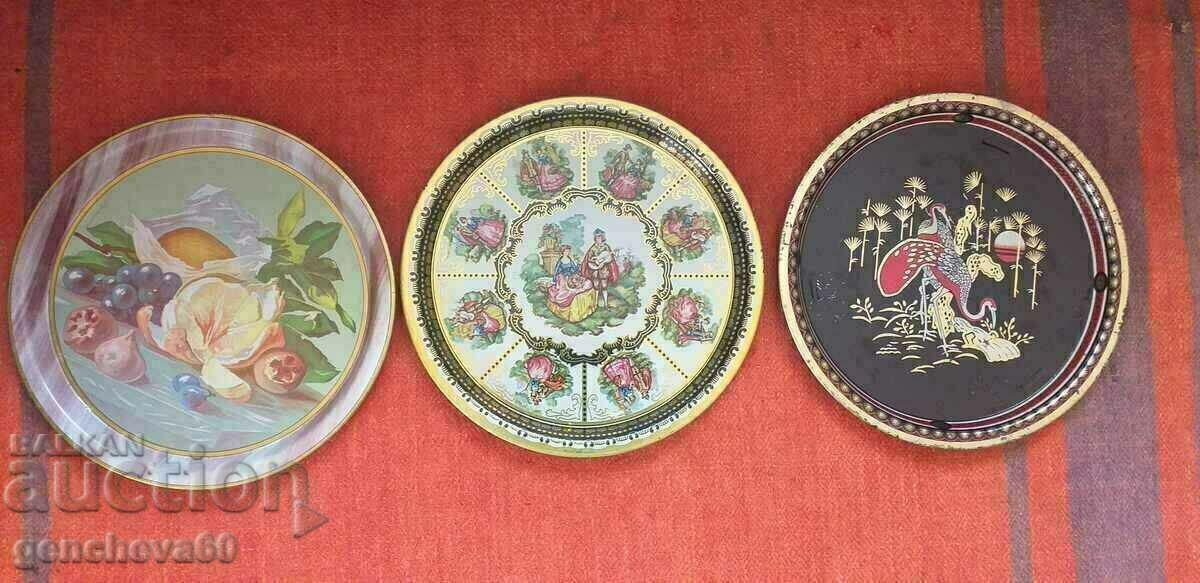 Large metal serving plates from SOCA