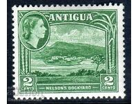 ANTIGUA 2 cents 1953 SG 122 NO2