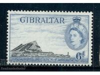 GIBRALTAR 6d 1953-59 SG153 MNH