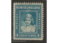 Newfoundland 1938 # 247 Royal Family Issue (Princess Elizabeth