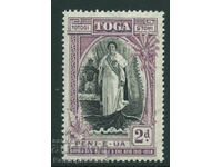 TONGA 1938 SG72 2d - 20th Anniversary Queen's Accession