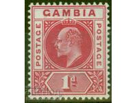 Γκάμπια 1902 1d Carmine SG46