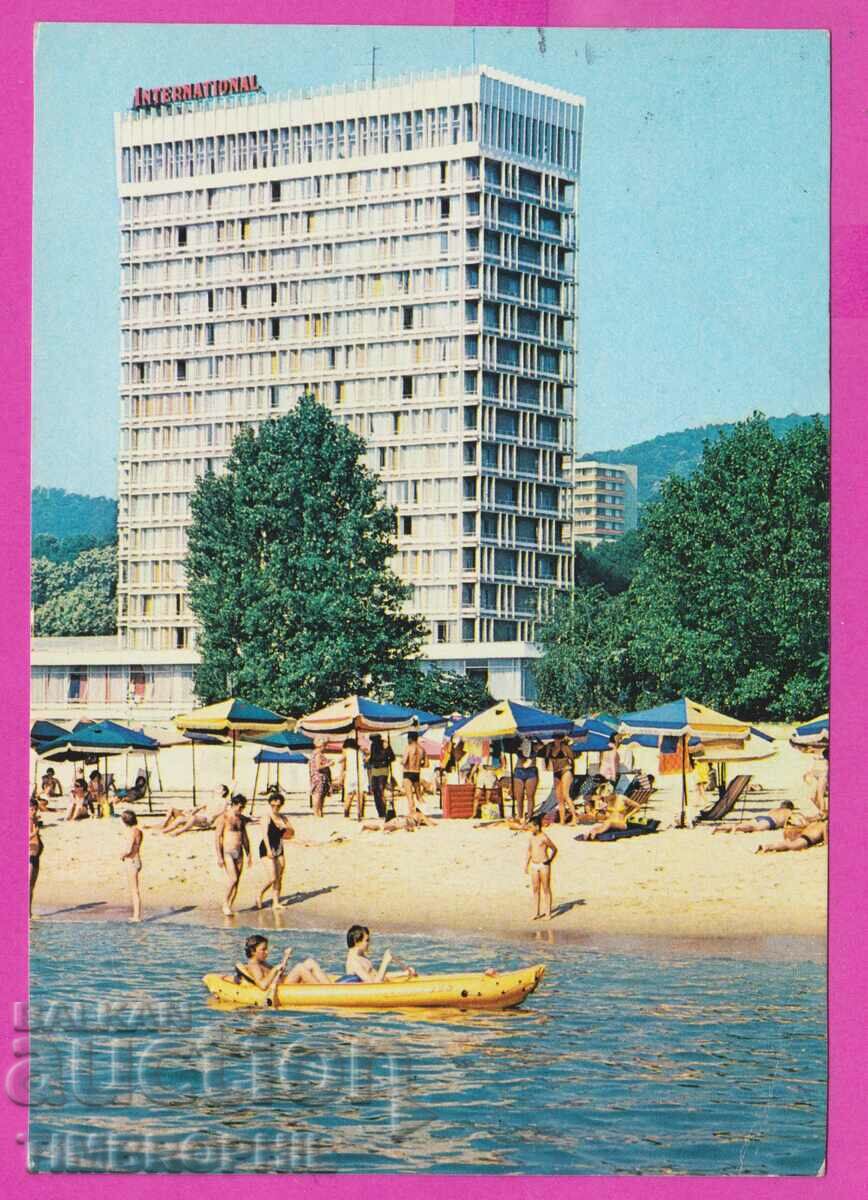 Auction 275007 / GOLDEN SANDS hotel International Bulgaria card Auction 275007 / GOLDEN SANDS hotel International Bulgaria card