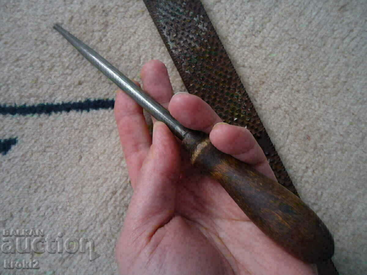 Large old German saw tool - 6 Large old German saw tool - 6