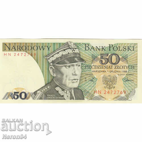 PLN 50 1988, Πολωνία