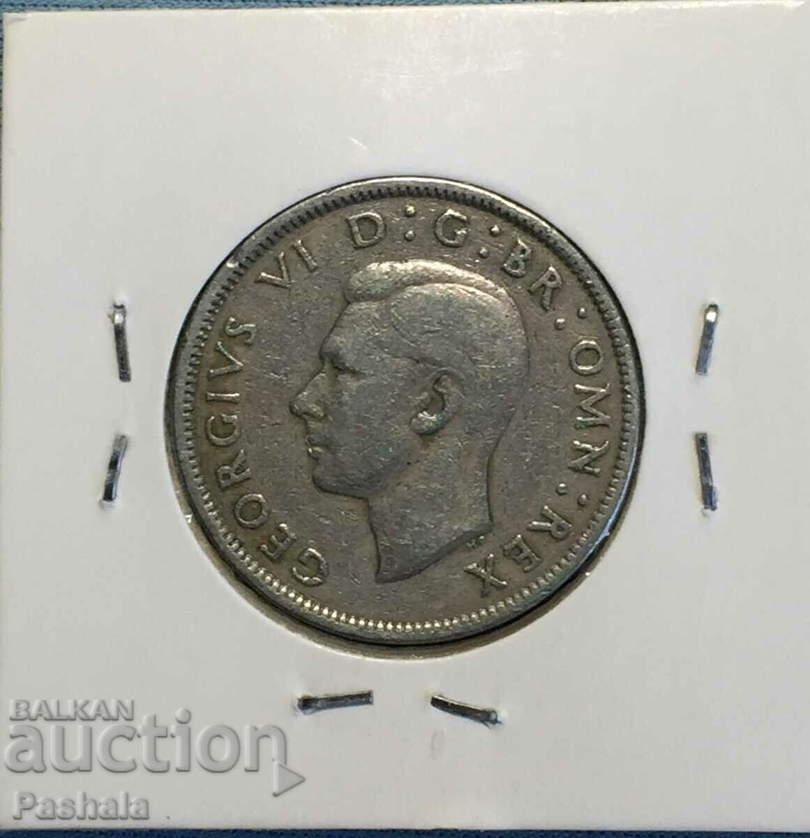 Great Britain 2 shillings 1949 with price 3.00 BGN | € 1.53 Great Britain 2 shillings 1949 with price 3.00 BGN | € 1.53