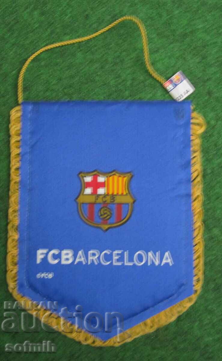 football flag Barcelona