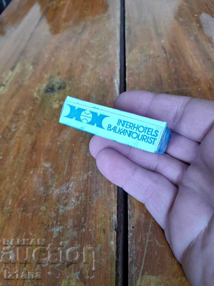 Old hotel soap, Hotel Veliko Tarnovo, Balkantourist with price 15.00 BGN | € 7.67 Old hotel soap, Hotel Veliko Tarnovo, Balkantourist with price 15.00 BGN | € 7.67