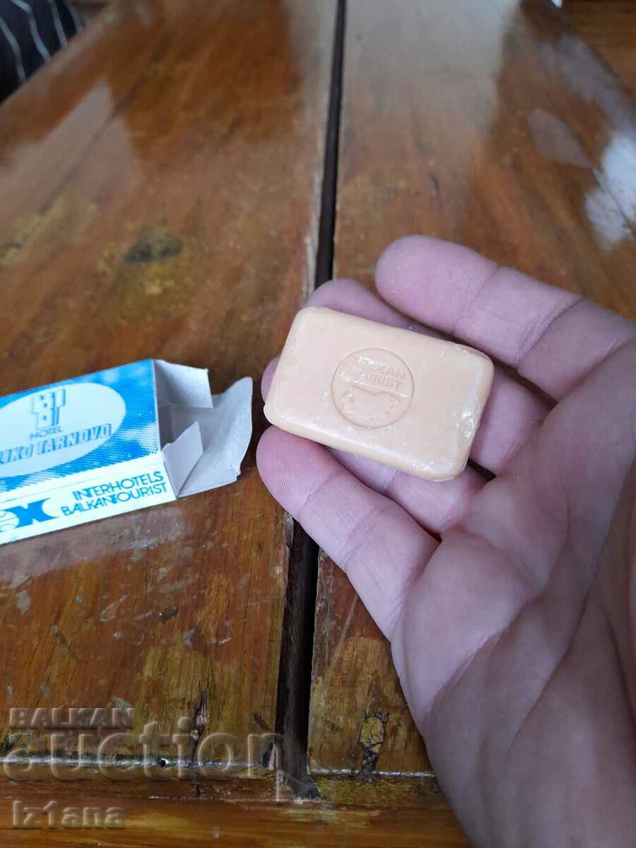 Delivery of Old hotel soap, Hotel Veliko Tarnovo, Balkantourist Delivery of Old hotel soap, Hotel Veliko Tarnovo, Balkantourist