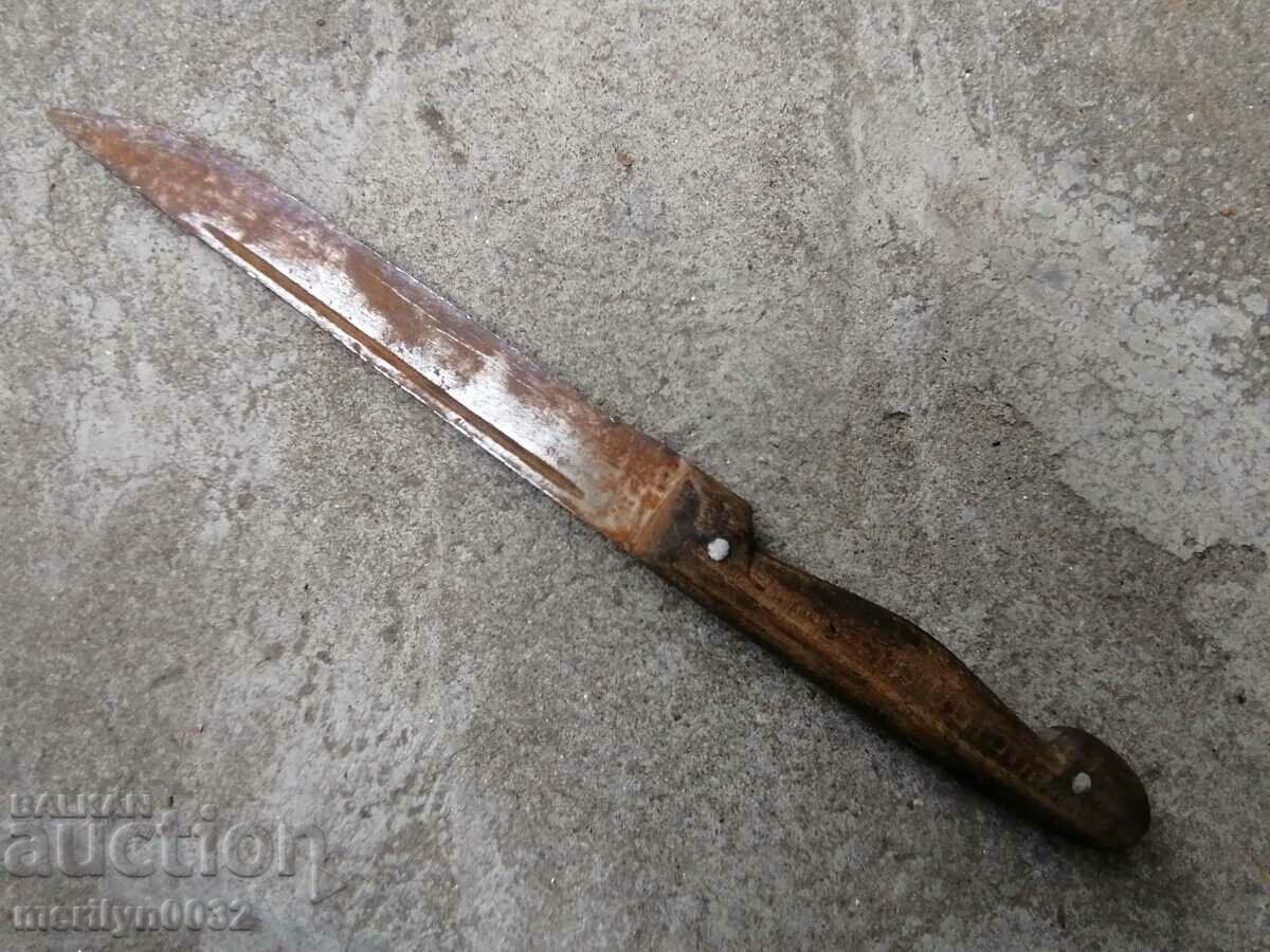 Old dagger blade knife - 5 Old dagger blade knife - 5