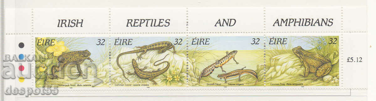 1995. Eire. Reptiles. Strip.