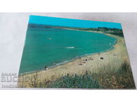 Καρτ ποστάλ βόρεια Αγαθούπολη παραλία 1977