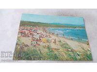 Postcard Ahtopol The Beach 1978