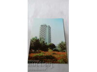 Пощенска картичка Слънчев бряг Хотел Кубан 1980