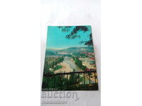 Пощенска картичка Ловеч Общ изглед с река Осъм 1968