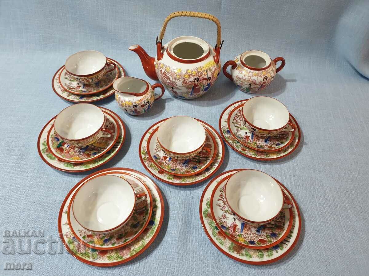 Japanese porcelain set for coffee or tea with price 150.00 BGN | € 76.69