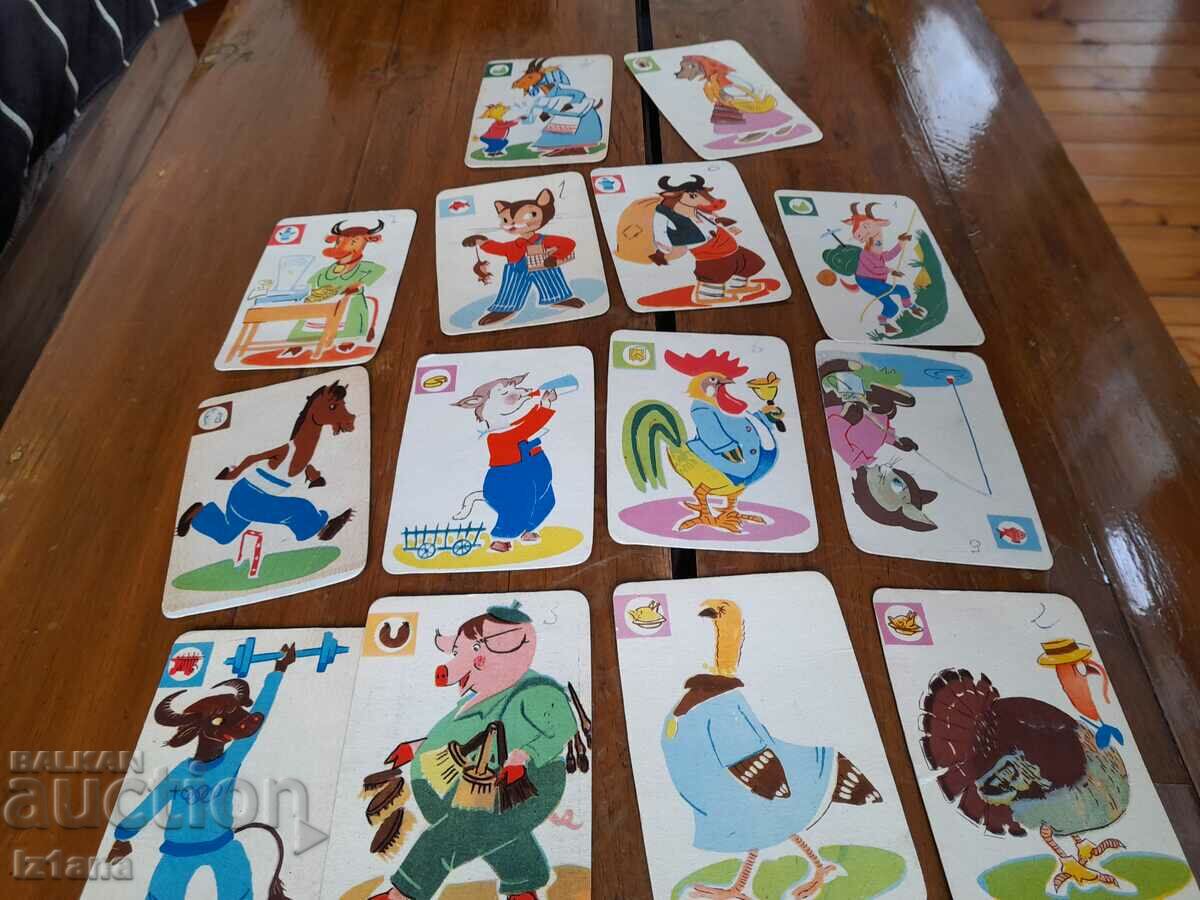 Аукцион Стари карти за игра Моите приятели Аукцион Стари карти за игра Моите приятели