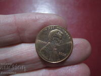 2008 год САЩ 1 цент