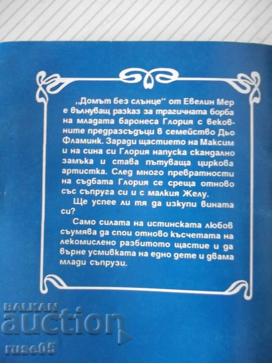 Book "The Home Without the Sun - Evelyn Merr" - 142 p. - 6