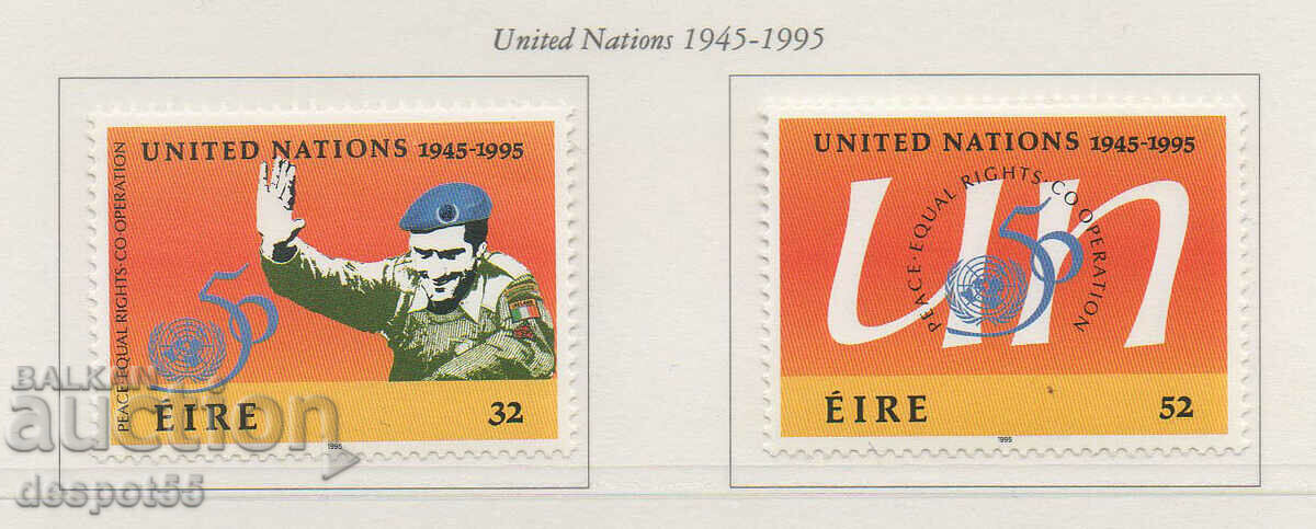 1995. Irlanda. 50 de ani de ONU.