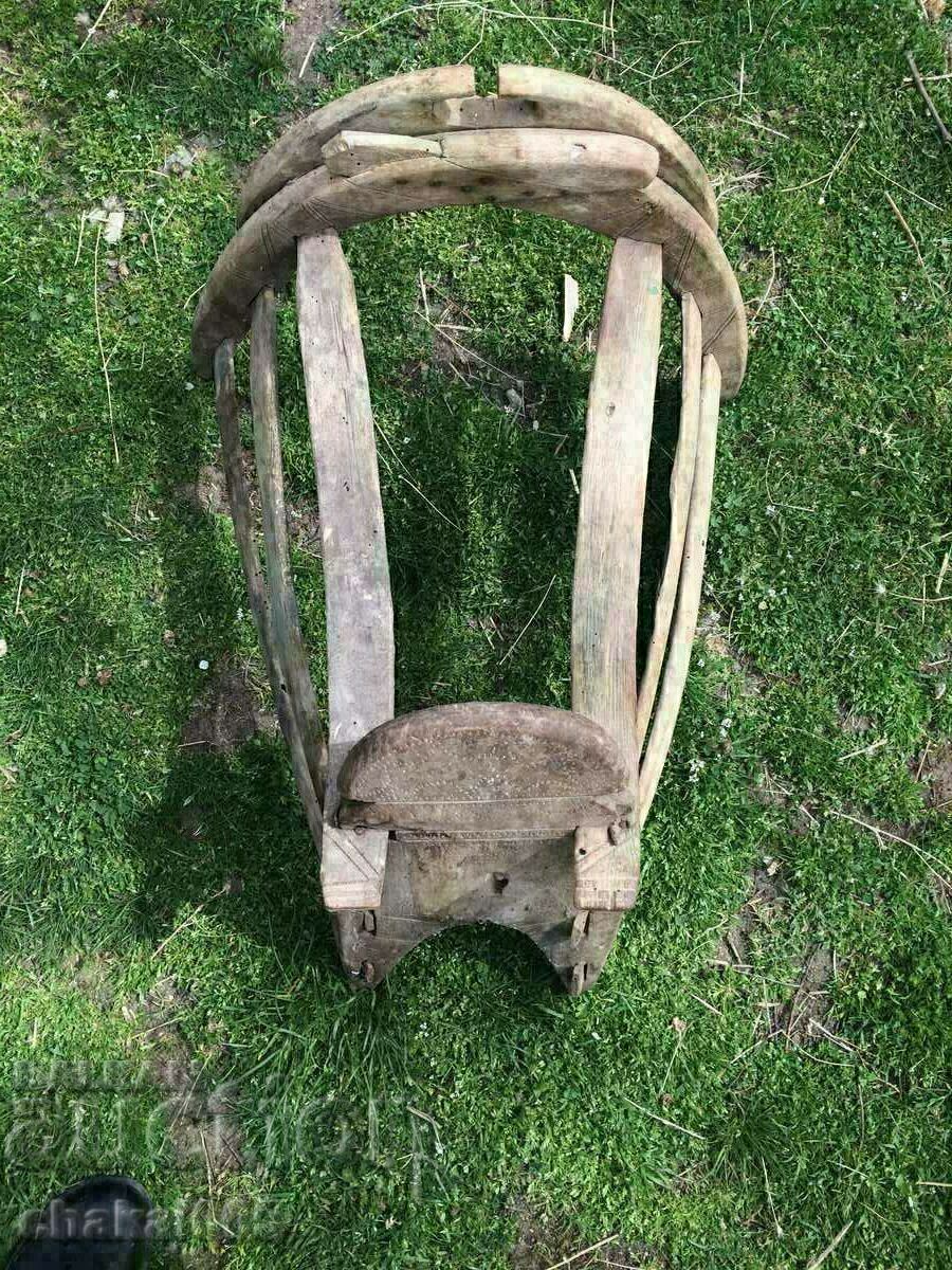 Remains of a saddle or saddle