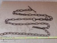 OLD BIG CHAIN WROUGHT IRON