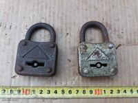 TWO SET OF OLD FORGED LOCKS