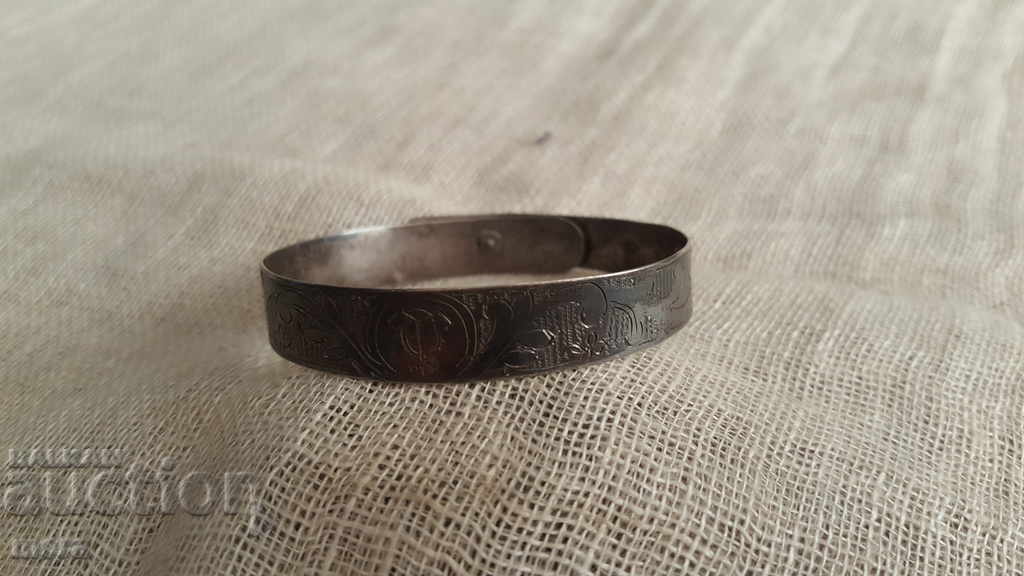 Silver antique bracelet