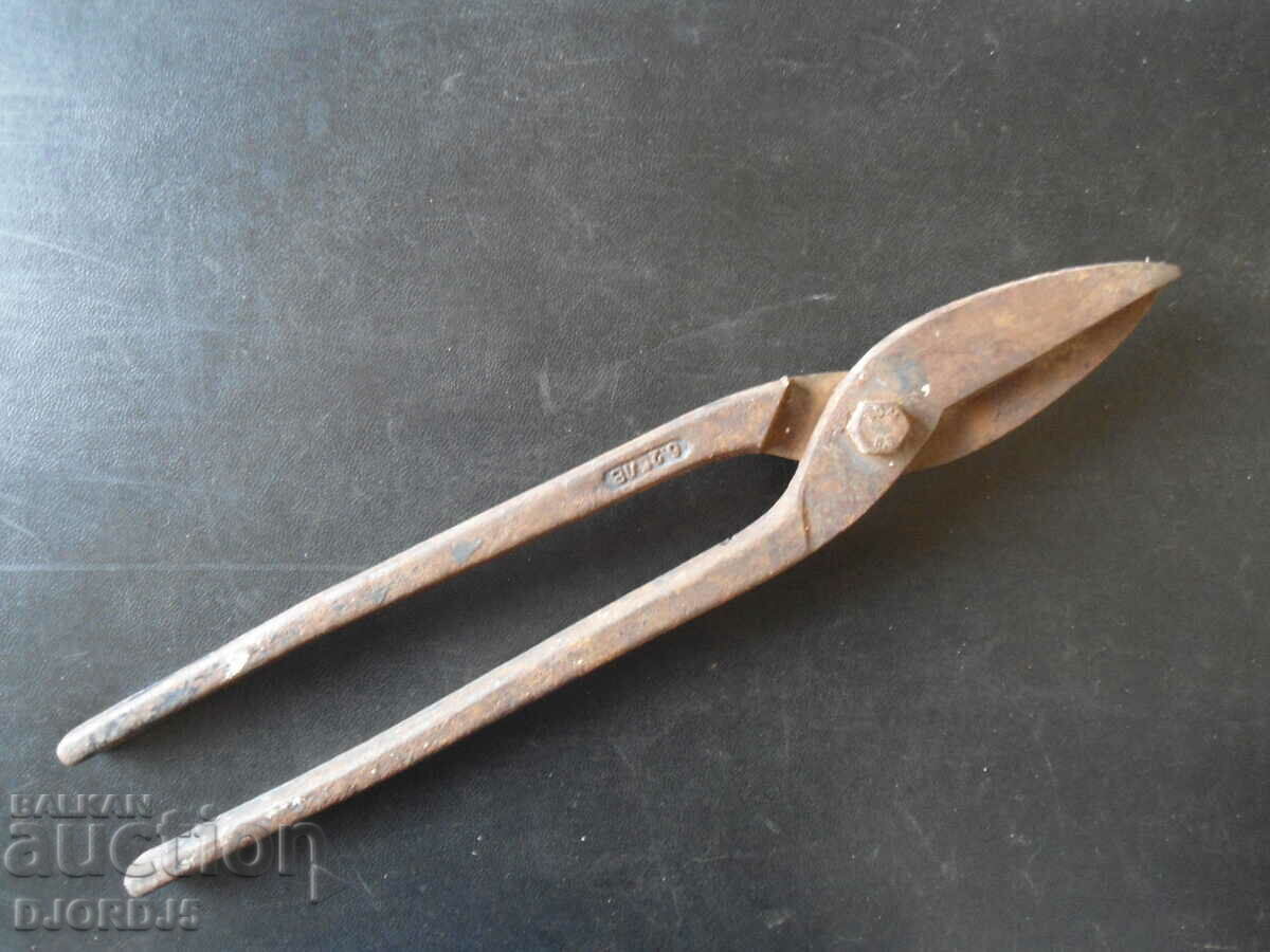 Стара ножица за ламарина