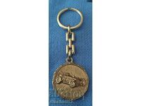 Keychain. Retro car service - Auto Moto