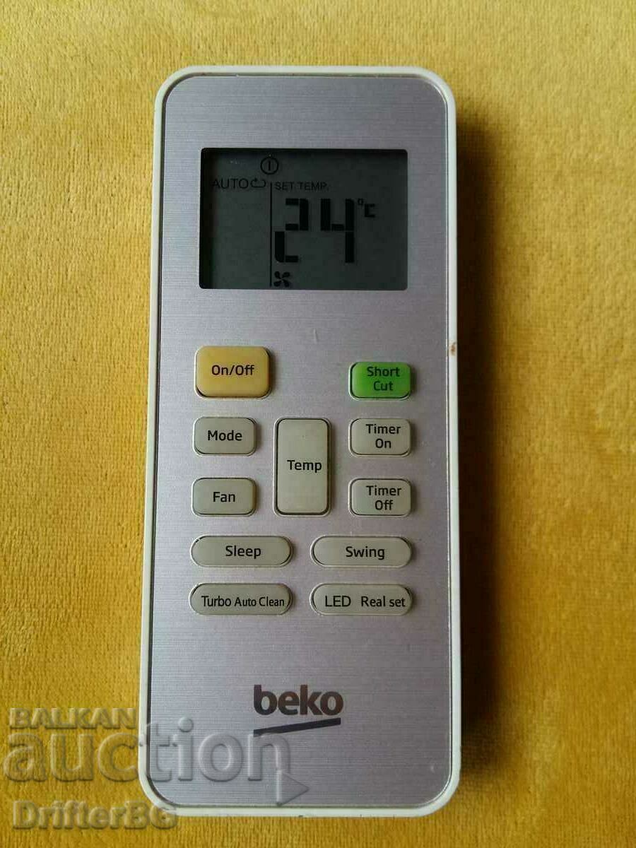 Remote for air conditioning, working