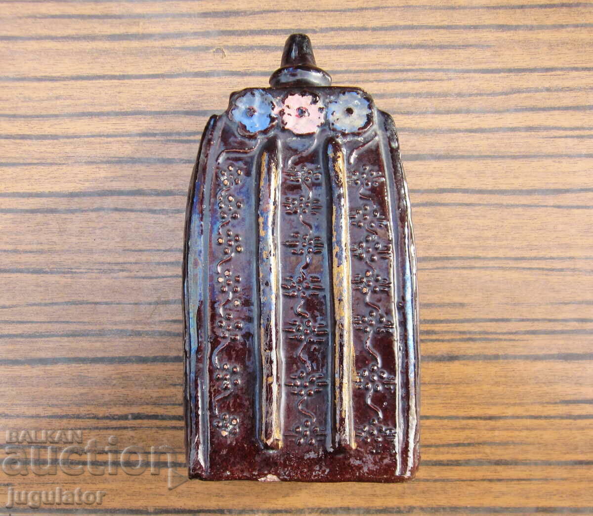 ancient Bulgarian Revival ceramic pavur pavurche - 6