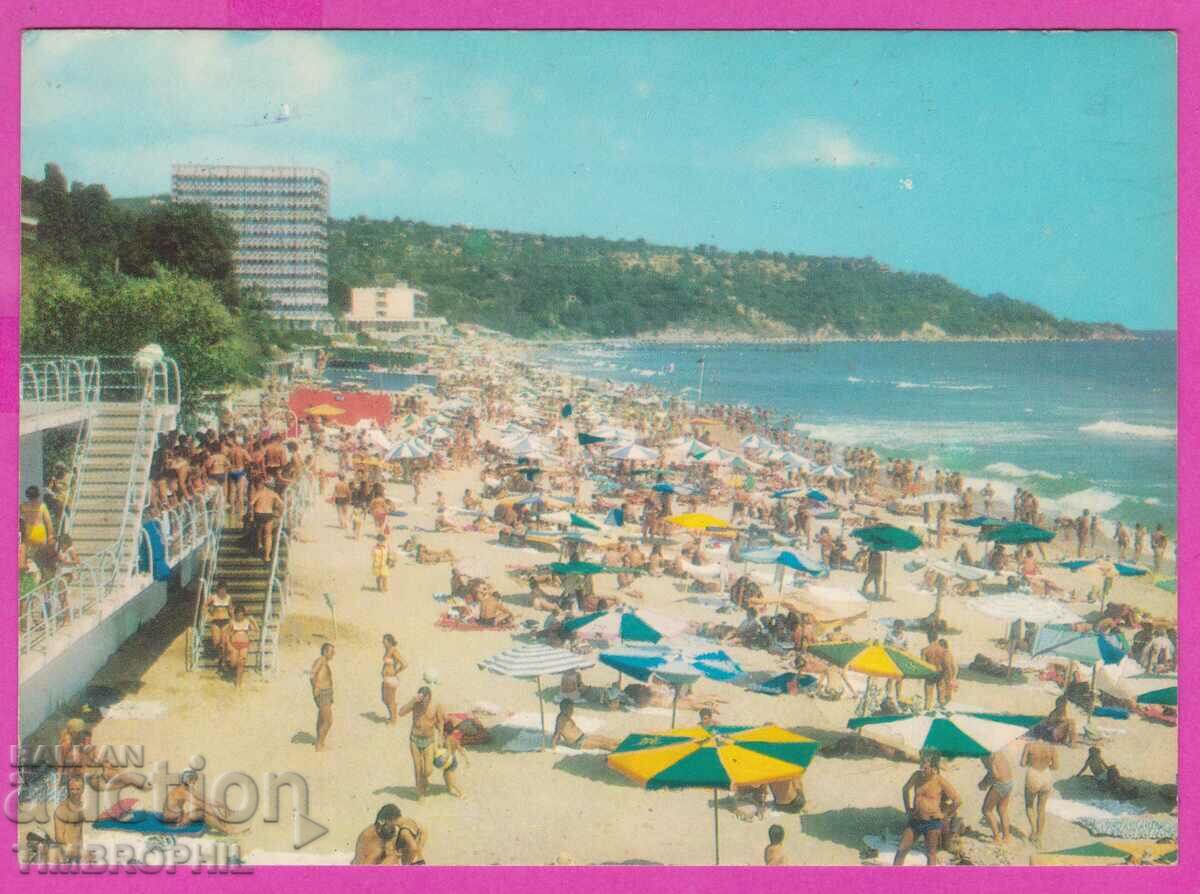 273923 / DRUZHBA Resort North Beach 1978 κάρτα Βουλγαρίας