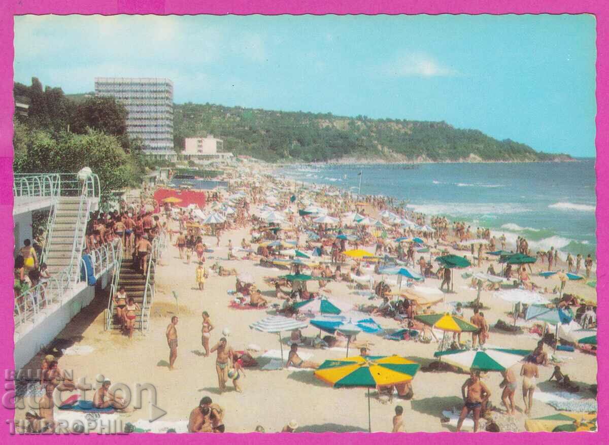 Auction 273924 / DRUZHBA Resort North Beach 1977 Bulgaria card Auction 273924 / DRUZHBA Resort North Beach 1977 Bulgaria card