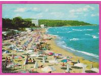 273924 / Курорт ДРУЖБА Северният плаж 1977 България картичка