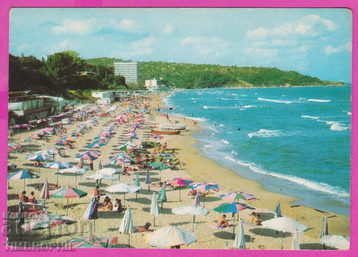 Auction 273928 / DRUZHBA Resort The beach 1970 Bulgaria card Auction 273928 / DRUZHBA Resort The beach 1970 Bulgaria card